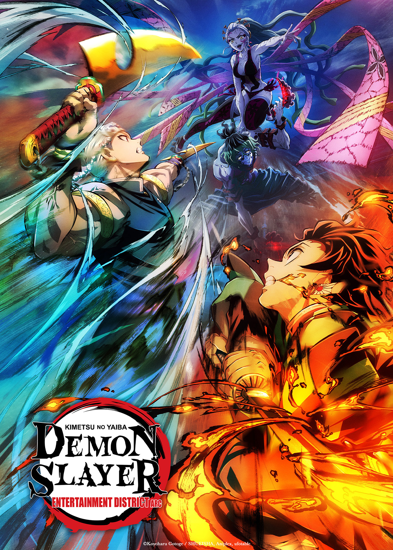 Demon Slayer Kimetsu No Yaiba Entertainment District Arc Anime 